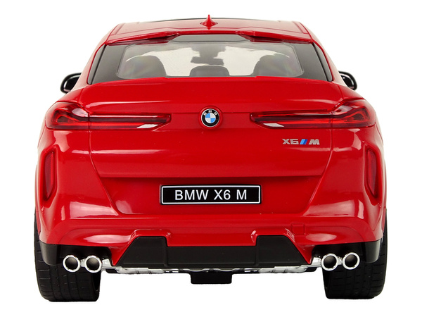 Car R/C Bmw X6 M 1:14 Rastar Red