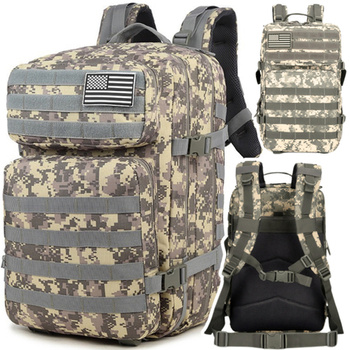 Military Backpack Military Tactical Gray 40-60L