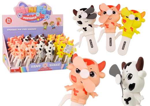 Handgehaltenes Windmühlen-Fudge-Mini-Windrad für Kinder, 3 Farben