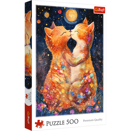 Puzzle - 500 - Pocałunek w Świetle księżyca - Trefl 37546