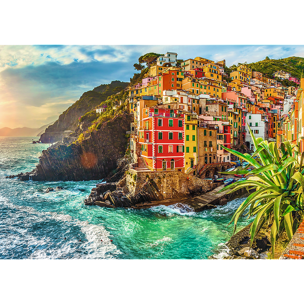 Puzzle - 1000 Premium Plus Puzzles Riomaggiore Town, Italy Trefl 10855