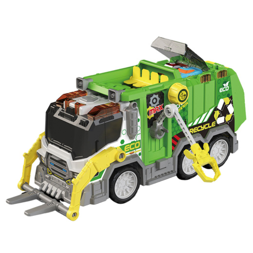 LKW Müllwagen Kommunalfahrzeug Lichter Geräusche