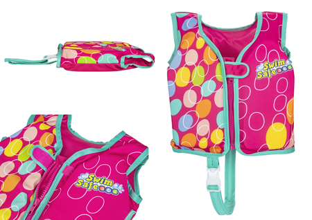 Bestway Pink 56 cm Swimming Vest 32177