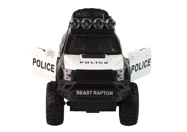 Offroad Vehicle Raptor Police Opening Door Sound Light