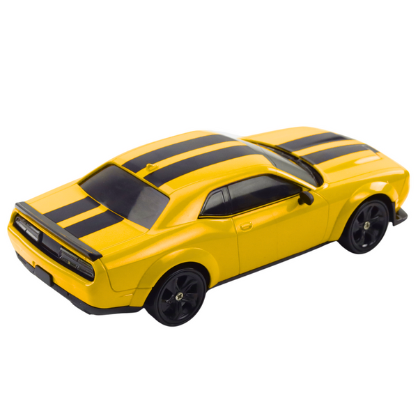 Sport-Drift-Auto, austauschbare Räder, ferngesteuerter RC-Allradantrieb, gelb, Sport