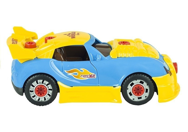 Auto Montage Spielzeug Schrauben Sound- und Lichteffekte Bohrer Set