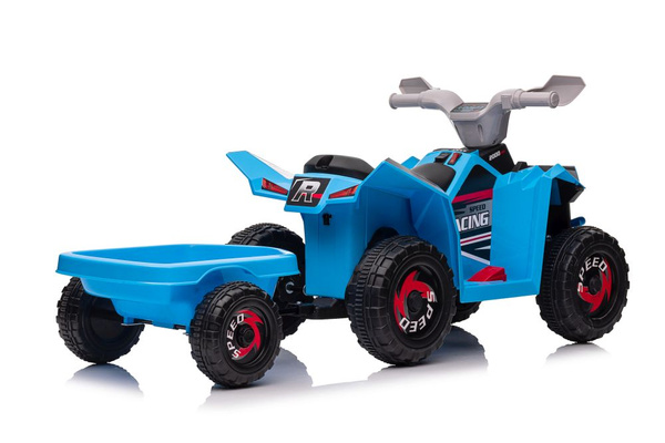 XMX630T Blaues Batterie-Quad mit Anhänger