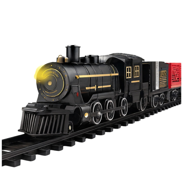 Electric Train Train Locomotive Wagons Tracks Lights Sounds