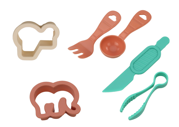 Knetmasse-Set, Küchenpresse, Kochzubehör