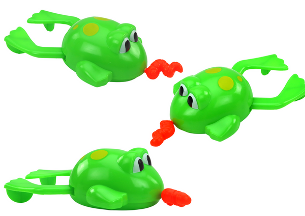 Wind-up Floating Green Frog Bath Toy
