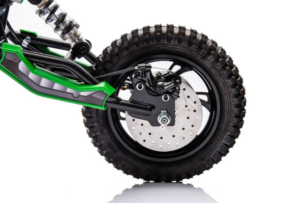 Battery-powered motocross bike A9901 Green