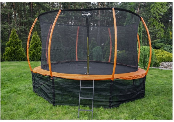 Trampolin 366cm LEAN SPORT BEST 12ft 72 Federn Gartentrampolin Kindertrampolin