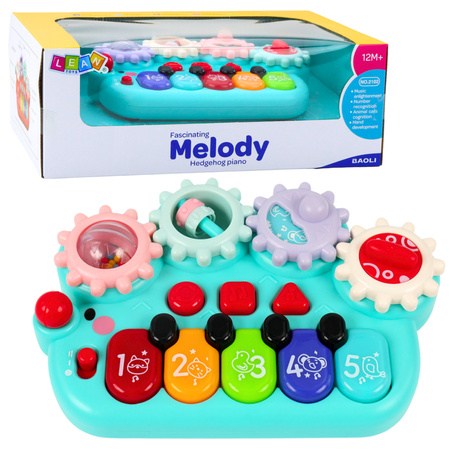 Interaktives Klavier für Kinder Gears Blue