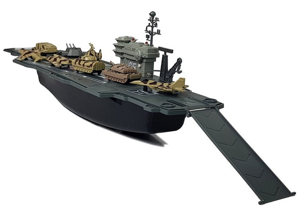 Huge Aircraft Carrier Boat Military Vehicles Sound 86 cm