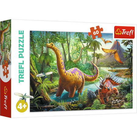 Puzzle - 60 - Dinosaurs Walk - Trefl 1731