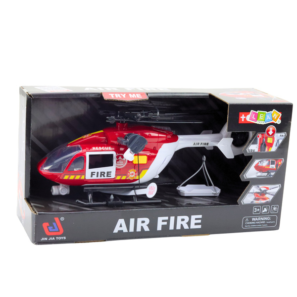 Fire Department Helicopter Hook Stretcher Lights Sounds 1:14