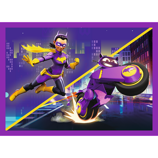 Puzzle - 4w1 (35, 48, 54, 70) - Poznaj Batwheels - Trefl 34658