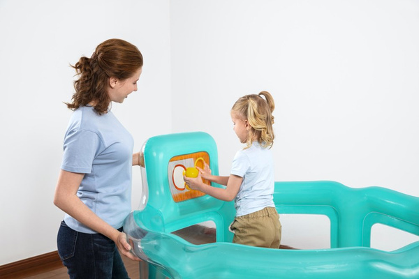 Aufblasbares Trampolin für Kinder 152 x 117 cm Bestway 52344