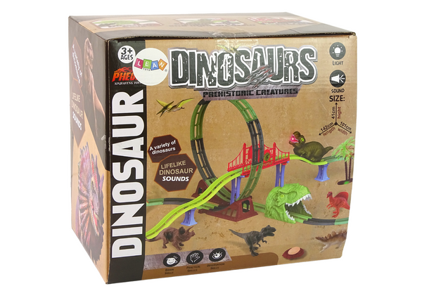 Dinosaur Railway Track Sound Light Accessories