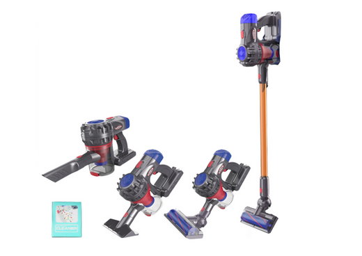 Upright Toy Vacuum Cleaner Lights Sounds Black