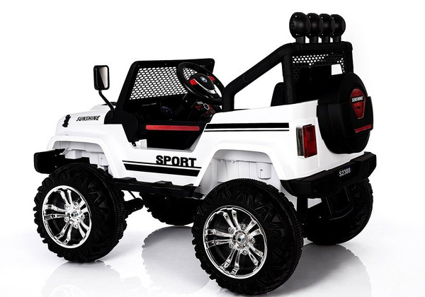 Ride on Car S2388 Jeep White 4x45W