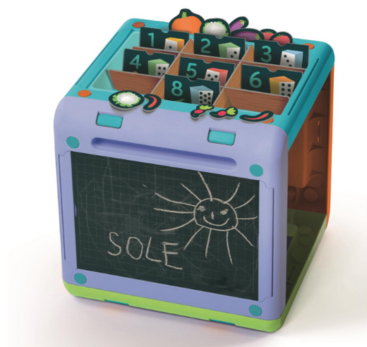 Educational Cube I Learn by Playing Polish Language Clementoni 50695