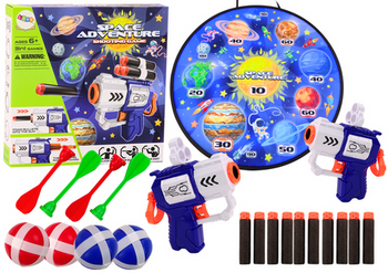 Arcade-Spiel, Schild, Waffen, Pfeile, Bälle, Weltraum