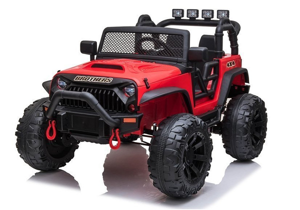 Jeep JC666 Electric Ride On Car Red