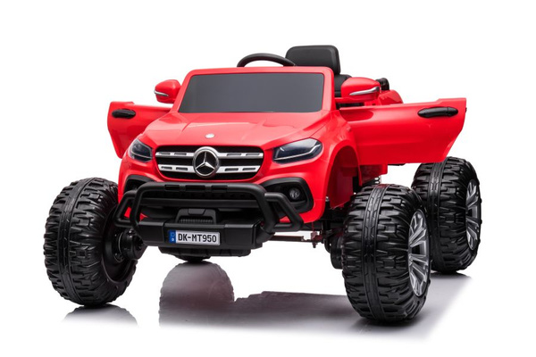 Battery-powered car Mercedes DK-MT950 4x4 Red