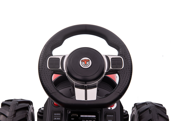 Battery-powered excavator with trailer SX2068 Green