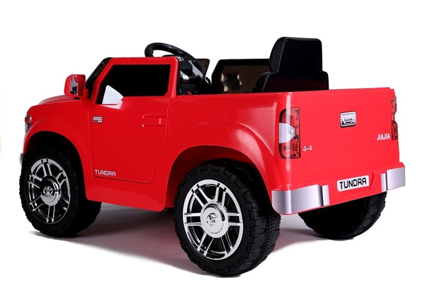 Electric Ride-On Car Toyota Tundra Red Painted