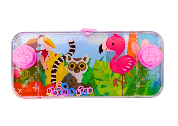Water Game Arcade Console Pink Flamingo Lemur Pad Circles