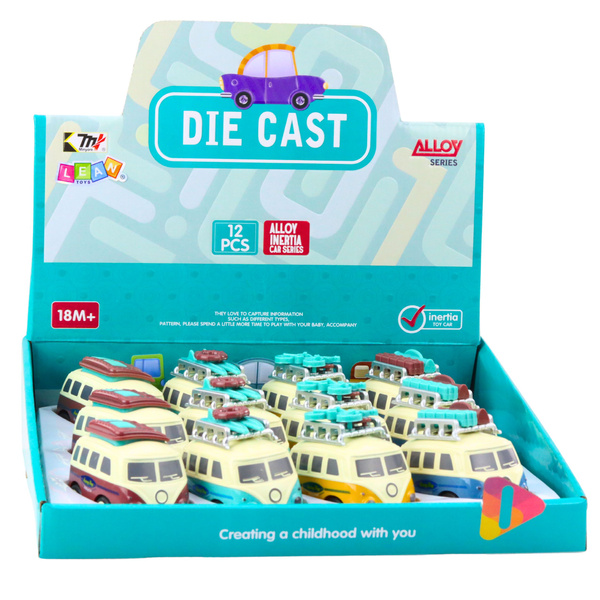 Touristencamper mit Antrieb und beweglichem Gepäck Metal Mix