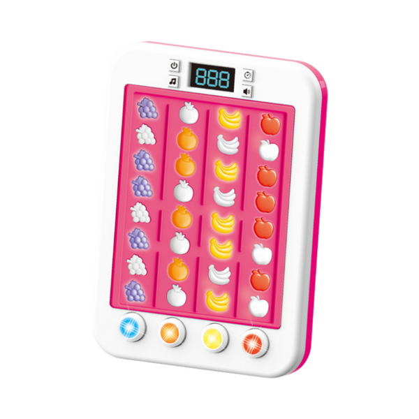 Elektronisches Rhythmusspiel Fruits Lights Sounds Pink