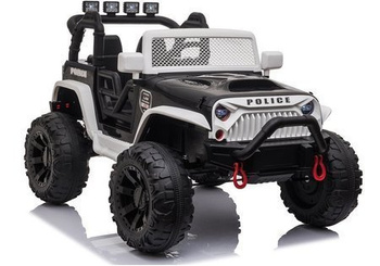 Kinderfahrzeug JC666 Polizei Weiß