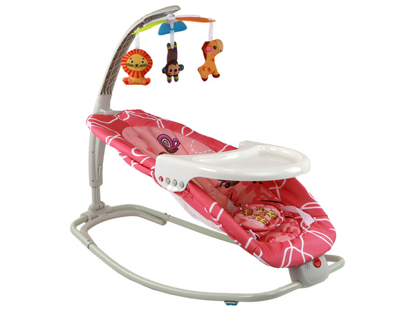 Wippe Wippe 2in1 Kinderwippe Sitzgeräusche Vibrationen Giraffe