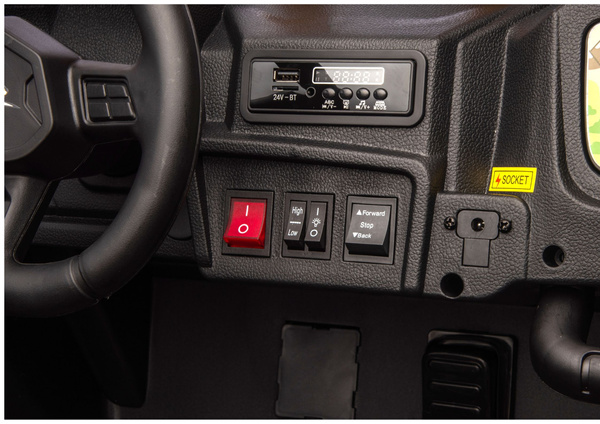 Arctic Cat WILDCAT XX 24V14AH Weißes Akku-Buggy-Fahrzeug