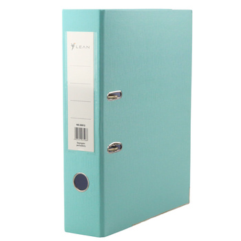 A4/80mm Document Binder with Turquoise Lever Mechanism