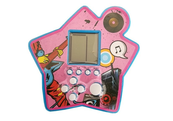 Tetris-Spiel Spielkonsole Tetris Spiel verschiedene Farben