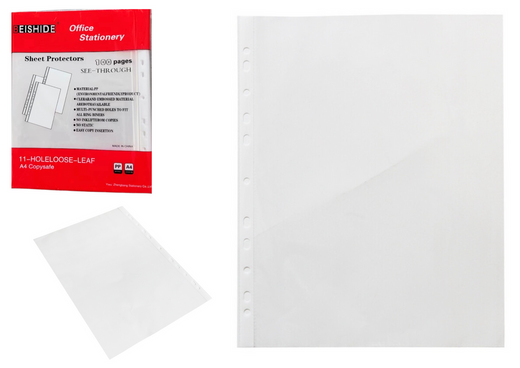 Transparent Document Pouches A4 100pcs.