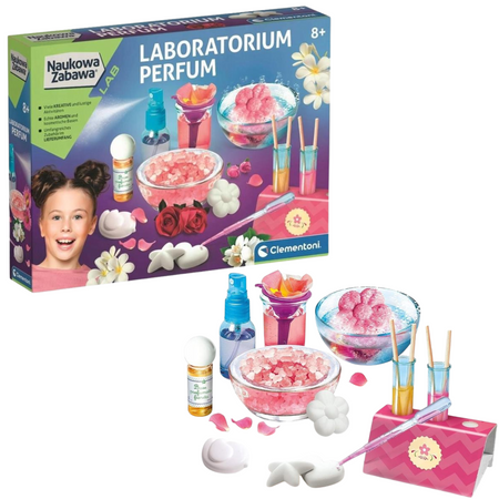 Galileo Wissenschaft Parfümlabor Polnische Version Clementoni 50887