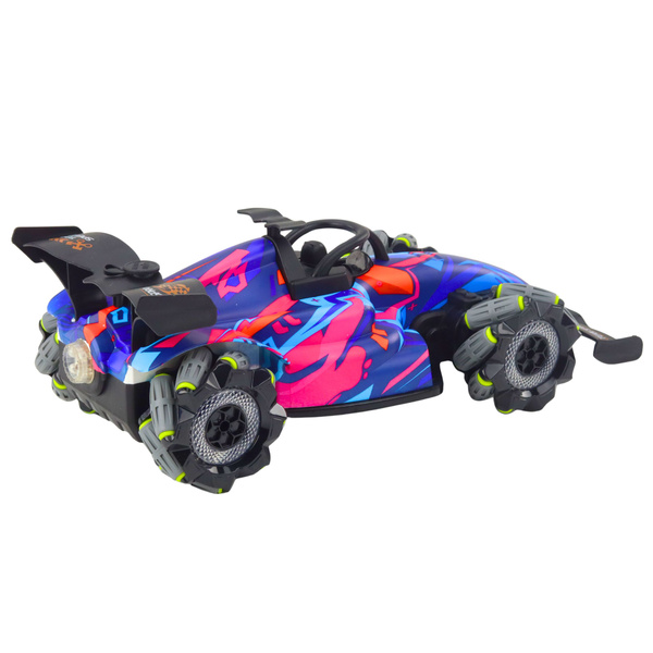 RC Ferngesteuerter Racer 1:10 Lichter Sounds Wasser Dampf Blau