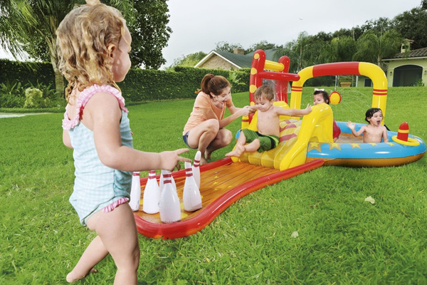 Aufblasbarer Spielplatz 435 x 213 x 117 cm Bestway 53068