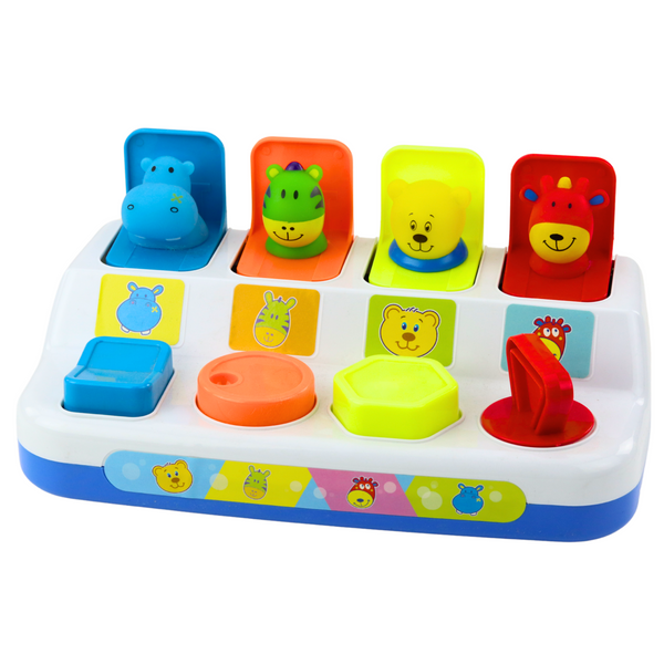 Interaktives Pop-Up-Tierspiel für Kinder