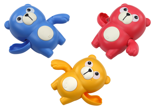 Aufziehbares, schwimmendes Teddybär-Badespielzeug