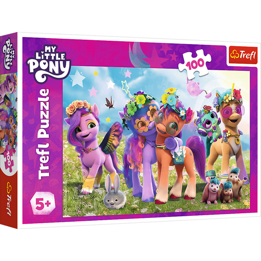 Puzzle - "100" - Funny Ponies My Little Pony Trefl 16463