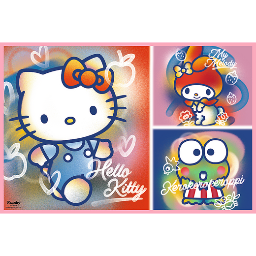 Puzzle - 2x200 - Hello Kitty and friends - Hello Kitty 13336