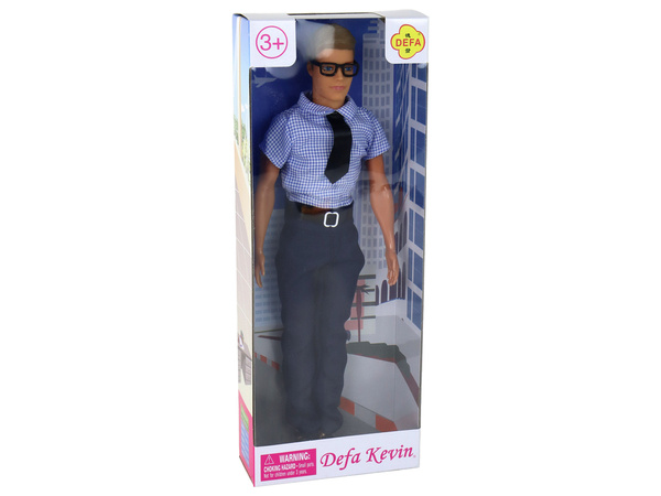 Männliche Kevin-Puppe in formeller Kleidung, bewegliche Arme, Beine, Kopf