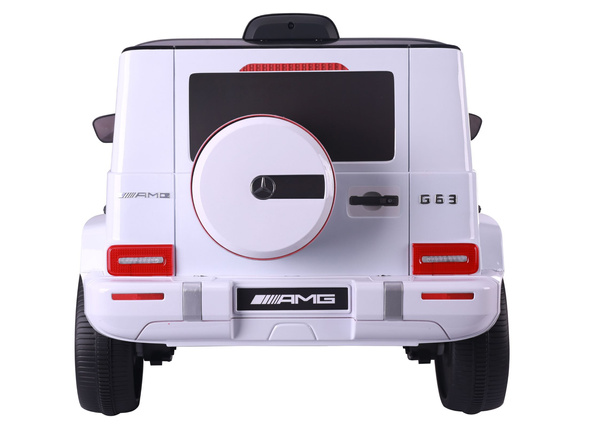 Battery Operated Car S306-1 White Mercedes G63