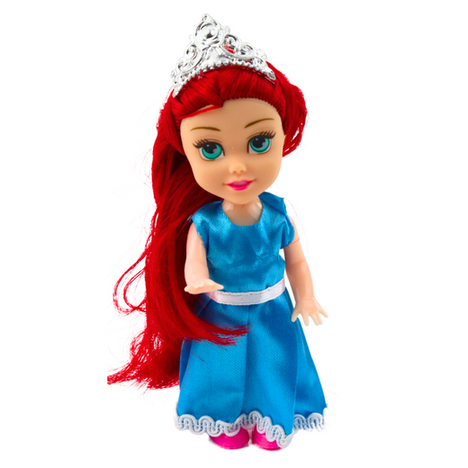 Mini Princess Dolls Fairytale Dresses Set 6pcs